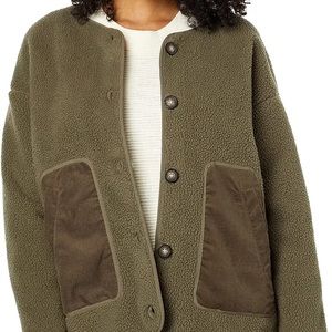 Madewell (Re)sourced Fleece Cardigan Jacket